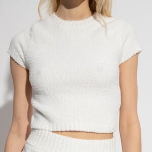 NWT UGG Zadie plush top - Cream - Sz M